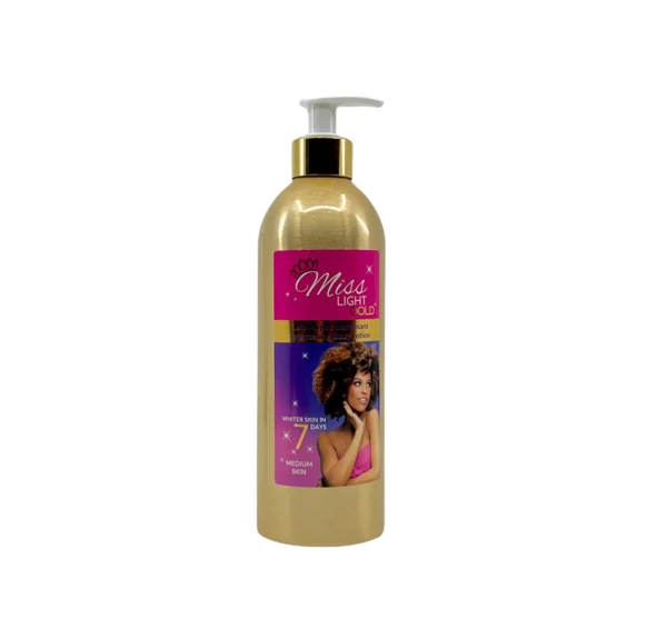 Fair and White Miss Light Gold 7 DAY Brightening Lotion 500ml